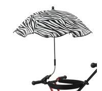 Générique Ombrelle Poussette Universelle | 50+ UV Parapluie de Protection Ombrelle pour Poussette avec Pince Réglable et Bras Flexible pour La ndau Poussette, Vélo, Fauteuil Roulant, Chaise de Plage