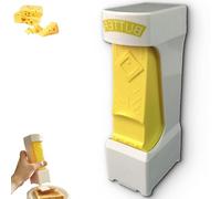Générique One-Touch Butter Cutter, One Button Butter Slicer and Storage Case, with Stainless Steel Blade,Precise control of the amount, for Cutting Butters, Bread, Cakes, Cookies (1PCS)