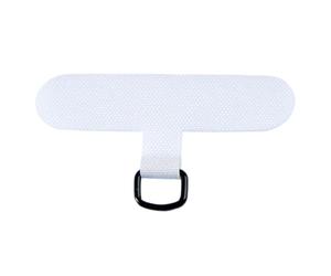 Générique Onglet Attache téléphonique | Patch de Cordon de sécurité Anti-Perte à 2 Couches Universel | Onglet de lanière résistant aux déchirures pour la Plupart des téléphones Mobiles