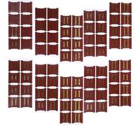 Générique Onglets Bibliques en Similicuir Marron Dorure 10 Feuilles Total 80 Autocollants 66 Index 14 Vierges pour Étude Biblique Intercalaires Pratiques pour Livres