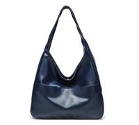 Générique Ooomay Bag, Oomay The Maya Tote Bag, Vegan Leather Trendy Soft Maya Tote Bag (Dark Blue)