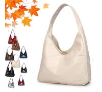 Générique Ooomay Bag - Ooomay Maya Shoulder Bags,Leather Tote Bag for Women, The Perfect Everyday Bags (White)