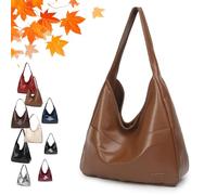 Générique Ooomay Bag - Ooomay Maya Shoulder Bags,Leather Tote Bag for Women, The Perfect Everyday Bags (Brown)