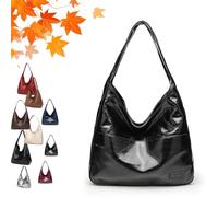 Générique Ooomay Bag - Ooomay Maya Shoulder Bags,Leather Tote Bag for Women, The Perfect Everyday Bags (Black 2)