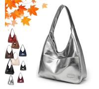 Générique Ooomay Bag - Ooomay Maya Shoulder Bags,Leather Tote Bag for Women, The Perfect Everyday Bags (Sliver)