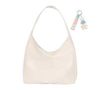 Générique Ooomay Maya Tote Bag, The Maya Shoulder Bag by Ooomay, Vegan Leather Trendy Soft Spacious Yet Slim Design (beige)