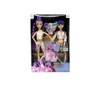 Générique op emon unters Figurine,HUNTRIX Rumi/Mira/Zoey Poupée articulée Set K Pop DE-Mon H-Hunters Merch Anime Poupee 38cm avec vêtements Pop Jouet Collection pour Les Fans (2 pièces)