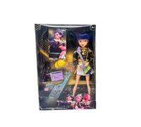 Générique op emon unters Figurine,HUNTRIX Rumi/Mira/Zoey Poupée articulée Set K Pop DE-Mon H-Hunters Merch Anime Poupee 38cm avec vêtements Pop Jouet Collection pour Les Fans (2 pièces)