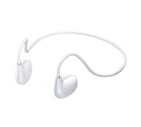 Générique Open Ear Earbuds - Air Conduction Ɓluetooth Headphones | Wireless Ear-Hook Style, IP68 Waterproof, Ultra-Long Battery Life, Sports, Stereo Sound, Comfortable Fit | White