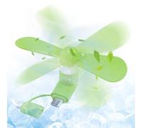 Générique Oplaadpoort Ventilator Telefoon Kleine Stille Type-C Luchtblazer