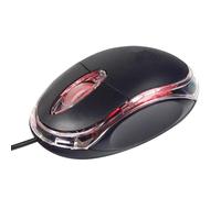 Générique Optical Wired Mouse - Portable gamings for Comfort | ABS Synthetic with Ergonomic Design, Mechanical Click Feature, Smooth Tracking Function, Compact Accessory for Computer Laptop