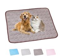 Générique Opticnock Dog Cooling Mat, 2025 New Pet Cooling Mat, Washable & Portable, Foldable Sleeping Mats, for Dogs & Cats (Bown,Large)