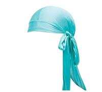 Générique Options multicolores soyeuses Durag | Silk Du Rags pour hommes et femmes | Parfait pour les tresses et les locs ondulés (Mint Green, one size)