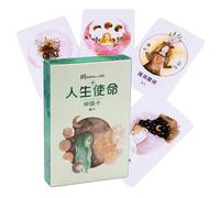 Générique Oracle Cards Deck, Divination Tools Set, 3.54x2.44 inches Life Task Spiritual, Modern Affirmation Meditation for Wisdom Pocket Gothic Toys Goddess Fairy Daily Ritual Self-Discovery
