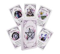 Générique Oracle Cards, English Spiritual Guidance Deck, 4.72x2.76 inches Inspirational Artwork, Divination Oracle Card Set for Spring Equinox, Travel, Home, Teens, Adults