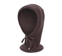 Générique Orange Femme Grande Echarpe Femme Coton ChâLes Écharpe à capuche tricotée,bonnet tricoté d'hiver,bonnet chaud pour femmes Echarpe Beige éCharpe Printemps ChâLes (Coffee,One Size)