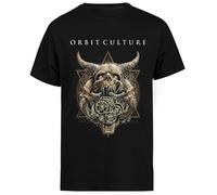 Générique Orbit Culture Heavy Death T-Shirt Noir À Manches Courtes pour Hommes