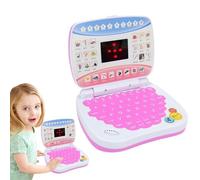 Générique Ordinateur Portable d'apprentissage pour - Jouet Éducatif De 6,02 Pouces | Lecteur De Musique ABS Portable - Conception De Poignée Interactive pour Les Âgés De Trois Ans Et Plus pour A