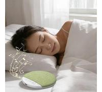 Générique Oreiller Bluetooth 5.4 pour Un Sommeil Réparateur, Mini-Enceinte sans Fil avec Bruit Blanc, Minuterie, Basses Stéréo Et Confort pour Un Sommeil Profond (Vert)