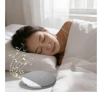 Générique Oreiller Bluetooth 5.4 pour Un Sommeil Réparateur, Mini-Enceinte sans Fil avec Bruit Blanc, Minuterie, Basses Stéréo Et Confort pour Un Sommeil Profond (Noir)