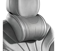 Générique Oreiller d ' Appui-tête de Voiture à Sangle avec, Gray | Housse lavable à la main ou facile à nettoyer, insert en mousse d ' entretien à sec, sangle élastique arrière avec
