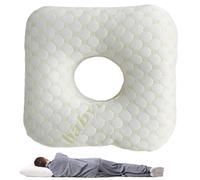 Générique Oreiller de Perçage pour Dormeurs Latéraux, Coussin De Sommeil en Mousse À Mémoire, Oreiller de Protection 28x28x7 cm, pour Bureau, Salle de Sport, Voyage, Maison, Lit, Avion, Voiture