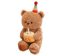 Générique Oreiller en Peluche Mignon Ours, Ours en Peluche | Animal en de 15 Pouces en,Adorable étreinte Fox Toy Touch Confortable pour Le décor du Salon