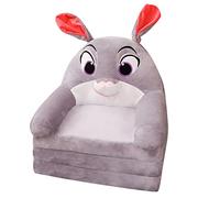 Générique Oreiller en Peluche Pliable pour Enfant, canapé, Dossier, Fauteuil, 2 en 1, pour Enfant, Mignon Dessin animé, Paresseux, canapé-lit, pour Cadeau Drole (GY1, One Size)
