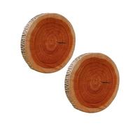 Générique Oreiller en Rondins | Coussin De Sol en Peluche en Peluche | Décoration De Coussin Réaliste Naturel 2 Pièces pour Le Salon Chambre Coucher Hôtel Tente Camping Expérience Maison Confortable