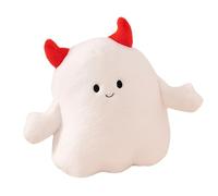 Générique Oreiller Fantôme - Jouet en Peluche Fantôme | Toys Fantômes en Peluche d'halloween en | Ghöst avec Pumpkin Hat/Devil Horn Soft Doll | Jouet Doux Adapté À La Peau pour Les, Les Adulte