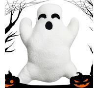 Générique Oreiller Ghost Bed, Coussins Décoratifs Fantômes, Coussin Horreur Confortable Décoratif en Peluche pour Dormir sur l'Épaule ou Le Ventre pour Chambre et Hôtel