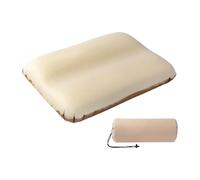 Générique Oreiller Gonflable de Camping | Mousse Légère avec Sac De Rangement | Coussin de Voyage Gonflable pour Le Dos - pour Le Cou Le Dos Le Sommeil la Sieste la Randonnée Le Bureau la