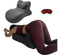 Générique Oreiller Moodie Intimacy, Angle De 27°, Position Parfaite, pour Couples,Black
