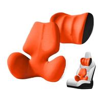 Générique Oreiller pour Appui-Tête de Voiture | Appui-Tête et Coussin Lombaire pour Voiture - Coussins Ergonomiques Respirants pour Conducteur Et Passager