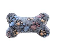 Générique Oreiller pour Chien, Coussin en Forme d'os en Peluche apaisant | Soutien Ergonomique du Cou, améliore Le Sommeil, pour Petit Moyen Chat Chiot Dodo
