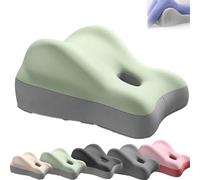 Générique Oreiller pour Couples, Coussin de Fesses pour Couples, Oreiller cale en Mousse à mémoire de Forme Confortable Multi-Positions, fournit Un Soutien de la Taille et du Cou (Vert)