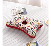 Générique Oreiller Rempli De Coques De Sarrasin, Oreiller De Couchage Latéral avec Trou Doreille, Adapté à La Chondrodermatite, Soulagement De La Douleur De Lotite Moyenne