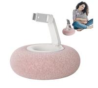 Générique Oreiller sur Pied - Peluche ABS réglable à 360° avec Bol Amovible | Oreiller Support pour Tablette et téléphone pour lit | Lecture Confort Snack Relax Canapé Chambre Adultes