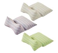 Générique Oreillers de Couchage en Sarrasin - Coquilles cervicales Naturelles | Support Lombaire séparable | Adultes Voyage Voiture Bureau Yoga Relax Confort Accessoire