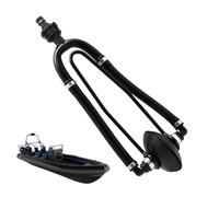 Générique Oreilles de Rinçage Bateau - Double Alimentation en Eau, Rinçage Moteur Hors-Bord, Coupelles Nylon Renforcé + Support Métal, Qualité Marine - pour Eau Salée (Protection du Moteur)