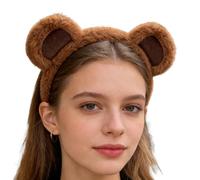 Générique Oreilles d'Ours | Serre-tête Déguisement Doudou Mignon - Accessoire Cosplay Ours Dessin Animé pour Femmes Adultes,pour Séance Photo Quotidien Fêtes Halloween
