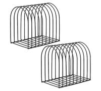 Générique Organisateur À Bonnets,Support À Casquettes En Fer Métal Robust Avec Gain De Place - 2 Pièces - Porte-Bonnets DÉcoratif Pour EntrÉe Maison - Pour Entrée, Dessus De Table, Chambre, Placard,