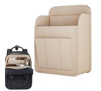 Générique Organisateur à Insérer pour Sac à Dos | Insert pour Sac à Bandoulière avec Multiples Poches | Organisateur de Rangement Léger en Felt pour Accessoires Électroniques Bouteilles Parapluies