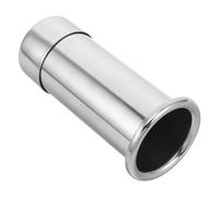 Générique Organisateur Acier Inoxydable pour Outils de Coiffure avec Couvercle Support Vertical pour Sèche-cheveux Fer à Lisser et Fer à Boucler Rangement Compact pour Salon et Salle de