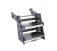 Générique Organisateur D'armoire Extractible Robuste, De Support À Épices Suspendu For Armoire Peu Encombrante, Avec Portes Relevables Et Ouvertes(46-47cm)