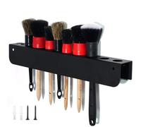 Générique Organisateur de Brosses de Détail Auto | Support Mural d'Organisation d'Outils Automobiles | Étagère Domestique Pour Cabinet Atelier Peinture Espace Travail Jardin Camion Fourgon Intérieur
