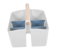 Générique Organisateur de Bureau Boîte de Rangement Portable pour Marqueurs Cosmétiques pour Fournitures Artistiques Papeterie Mat