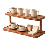 Générique Organisateur De Bureau Polyvalent Et Porte-Mugs À Café Présentoir | Rangement À Tasses Pour Armoire Pour Bar Café Maison Bureau Plan De Travail À Mange Comptoir Dortoir Cuisine Salle