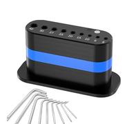 Générique Organisateur de Clés Allen - Support de Rangement pour Clés Hexagonales,Étagère Antidérapante à Libération Rapide pour Atelier Garage Établi Cart à Outils Plombier Charpentier Technicien