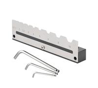 Générique Organisateur de Clés Hexagonales | Support De Montage À Vis - Contient 9 Outils Porte-Clé Allen en L - pour Bureau Atelier Mécanique Menuiserie Chariot À Outils